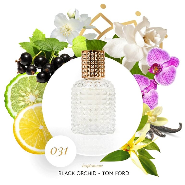 Grafika Ambasady Zapachu Perfumy 031 inspirowane Black Orchid / Tom Ford