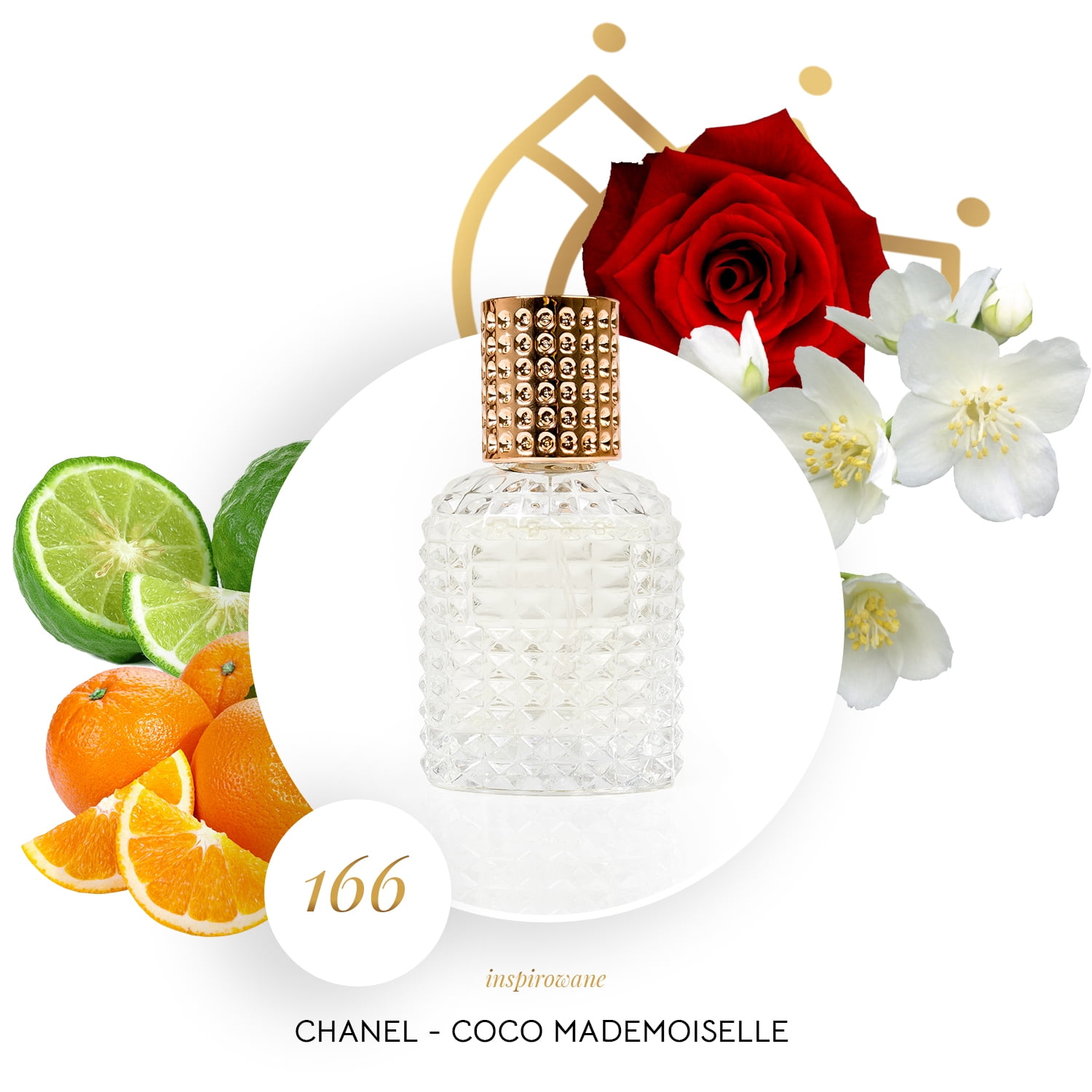 Perfumy 166 inspirowane Coco Mademoiselle / Chanel-30 ml Cristal
